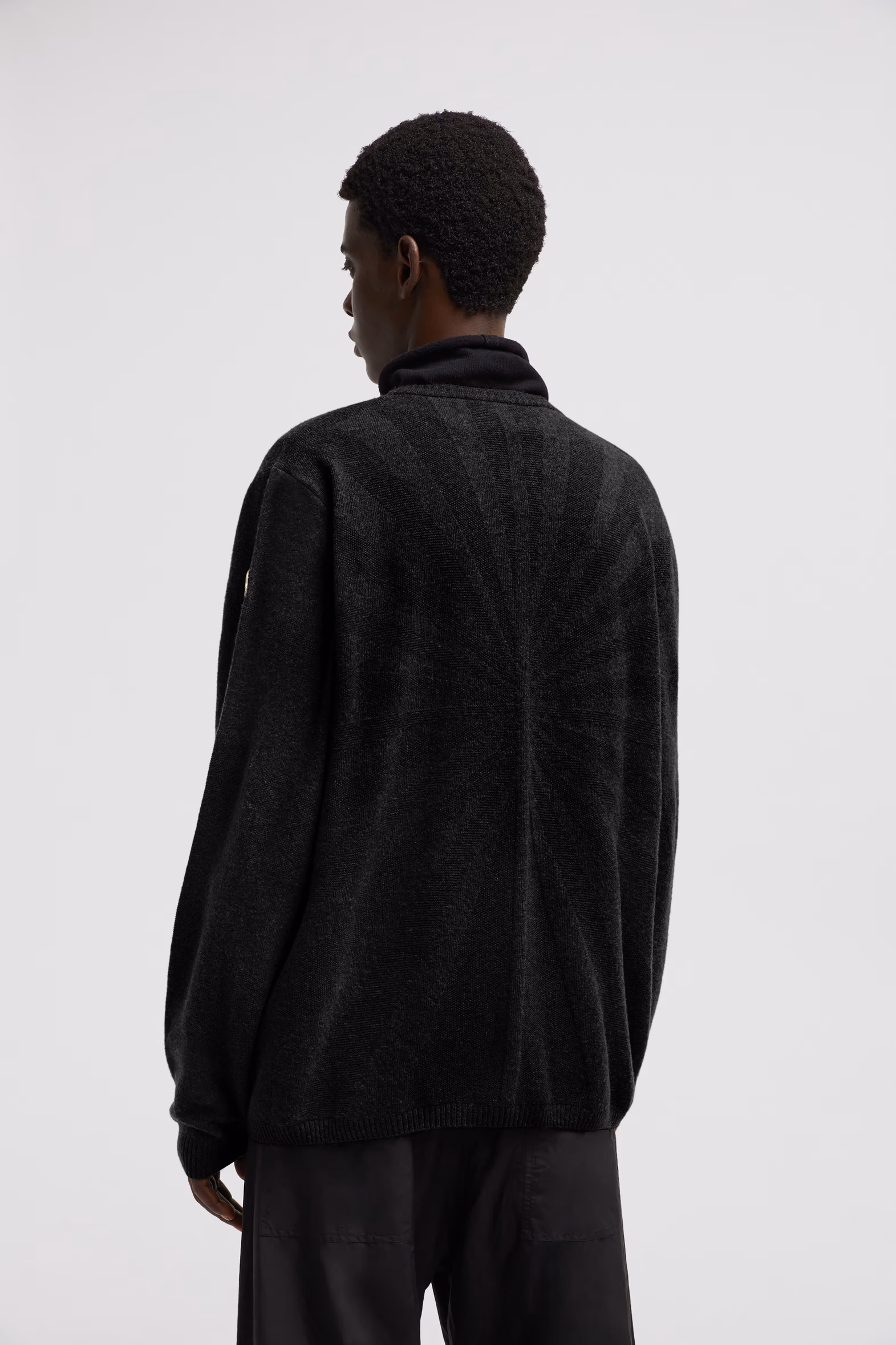 Moncler + Rick Owens Wool & Cashmere Sweater Men Black Moncler 5